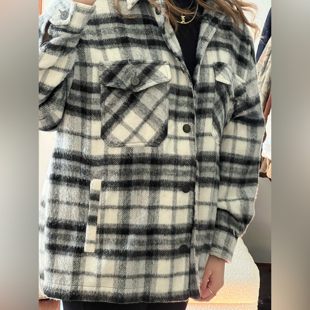 Plaid Shacket - Picture 5 of 11